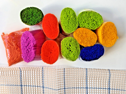 Latch hook rug canvas - hook,