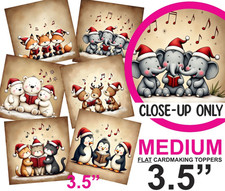 Christmas Card Toppers Carol