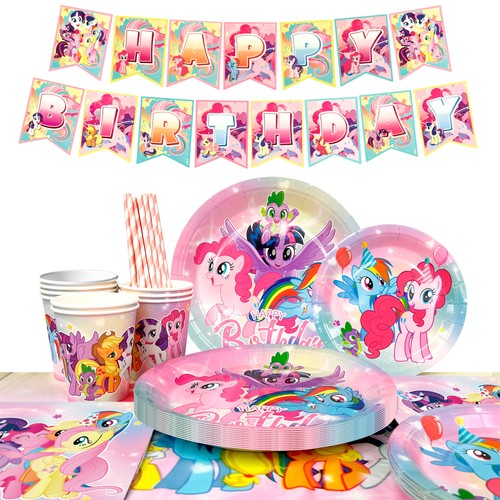 Little pony party supplies - my,