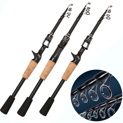 Telescopic lure rod - telescopic,