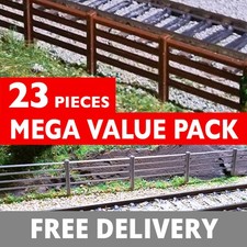 OO Gauge Model Railway Fencing