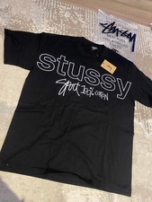 Stussy   Mens Black Tshirt -