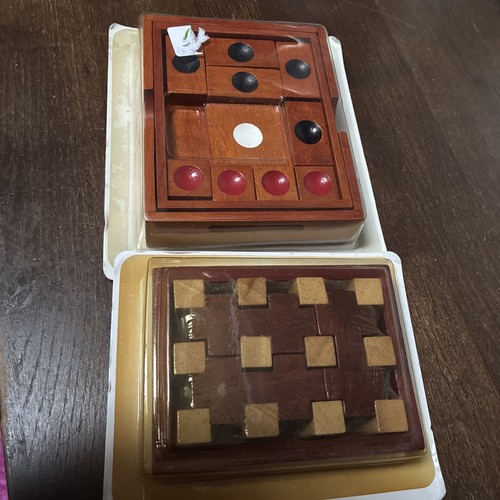 Wooden puzzles vintage - wooden,