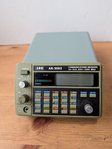 Aor 2002 wideband receiver - ,