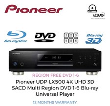 Pioneer UDP-LX500 4K UHD 3D