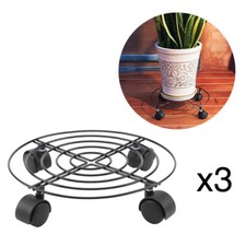 3x 11" Pot Stand Metal Stand