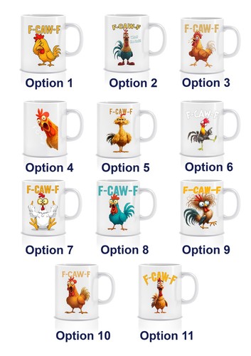 Funny caw crazy chicken - funny, f-caw-f
