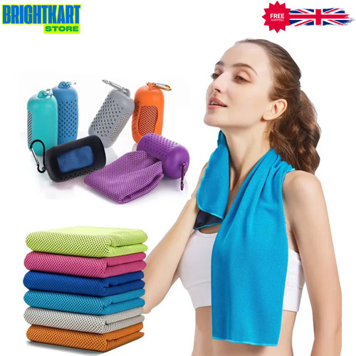 Instant cooling towel ice - cooling,