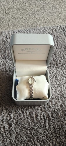 Sterling silver ladies rotary - sterling,