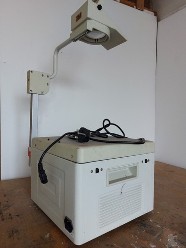 Overhead projector working - overhead,