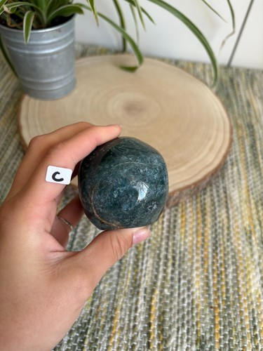 Blue fluorite sphere - blue, (