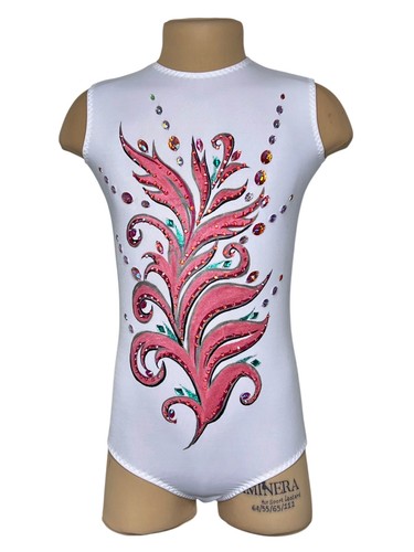 Rhythmic gymnastics white - rhythmic, pink