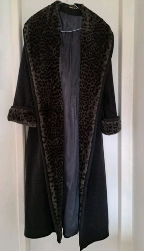 Ladies coat nuage grey leopard - ladies,