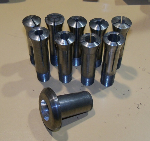 Collet lathe adapter - lathe, south