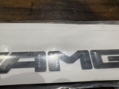 Mercedes amg rear boot - amg, badge