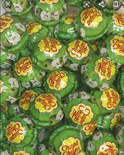 50x Chupa chups lollies APPLE
