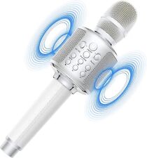 Wireless Bluetooth Karaoke Microphone for Kids, 5-in-1 Portable Handheld Karaoke