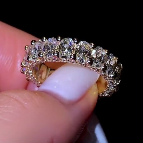 5x3 oval cut - cut, moissanite