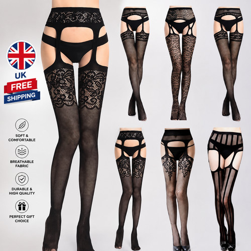 Sexy crotchless suspender - sexy,