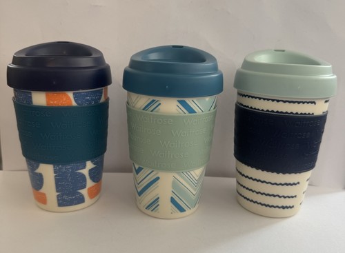 Waitrose reusable travel mugs - travel,