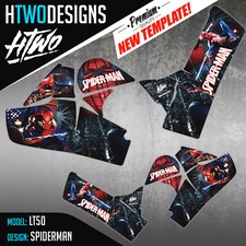 SUZUKI LT50 GRAPHICS KIT TO FIT LT 50 STICKERS QUAD DECALS STICKER GRAPHIC DECAL