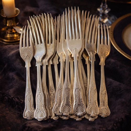 Kings pattern vintage - kings, silver