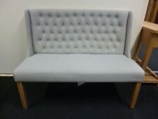 New Oak & Light Grey Buttoned