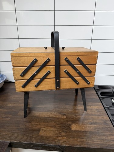 Vintage wooden cantilever - vintage,