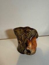 sylvac squirrel and tree trunk