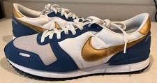 NIKE Air Vortex VINTAGE 2003 Dark Blue Gold RARE Mens Size 14 307660-471!