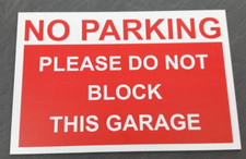 PARKING SIGN - NO PARKING - DO