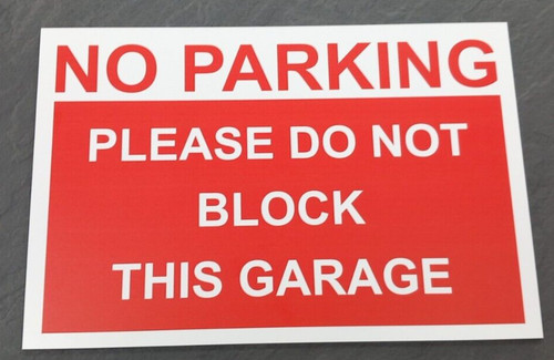 Parking sign do - -,