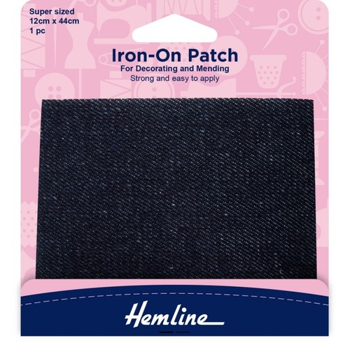 Hemline large iron patch - hemline,