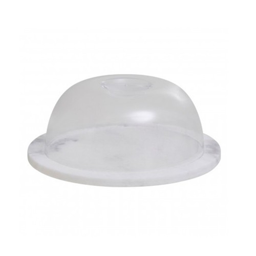 Round solid marble cheese - solid,