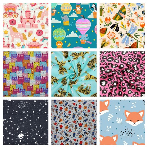Fabric polycotton kids boys - fabric,