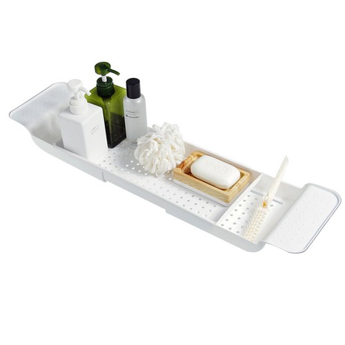 Bath rack extendable over - bath,