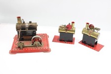 Mamod Trio Of Desk Steam Engine Collection Loose Unboxed Untested