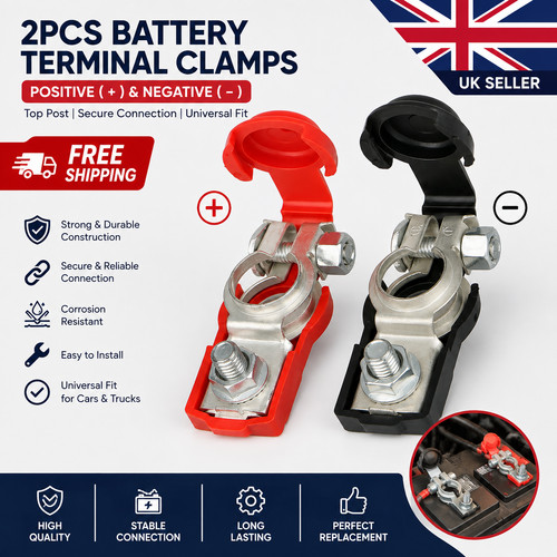 2pcs car battery terminal - 2pcs,