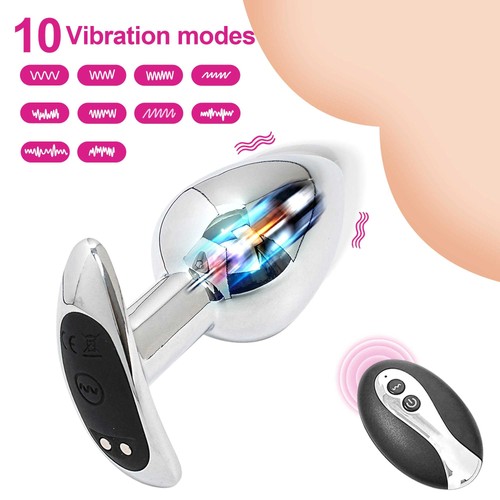 Remote vibrator dildo butt - ,