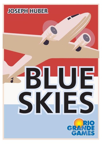 Blue skies board game - blue, rio