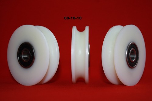 60mm nylon pulley wheel with - wheel,
