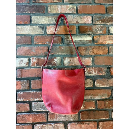 Vintage coach red leather - red,