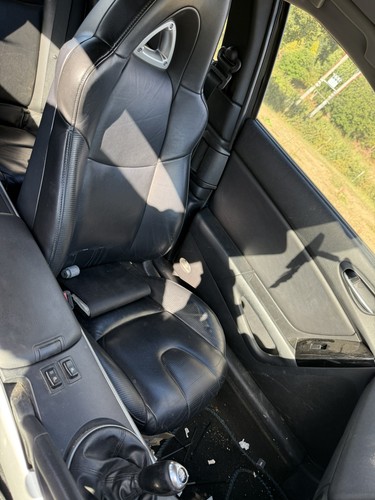 Mazda front seats - mazda, black