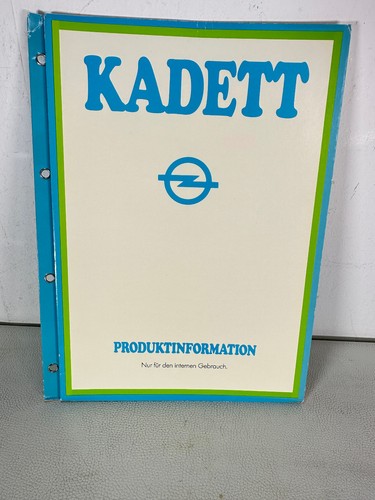 Opel kadett product - opel,