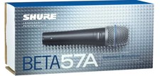 Microphone Shure Beta 57A Supercardioid Dynamic Instrument Shure New