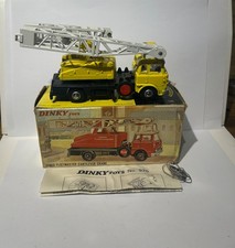 Dinky Toys 970 Jones Fleetmaster Crane, RARE YELLOW, Orignal, Vinatge, Boxed.