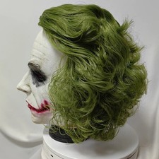Latex Horror Mask Joker Figure Clown Cosplay Halloween Scary Fancy Dress Batman