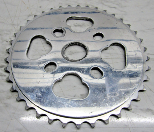 Used alloy bmx sprocket 39t - alloy,