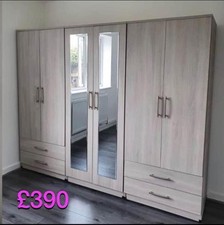 Brand New  SILVER Wardrobe