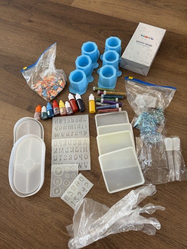 Epoxy resin starter kit - resin, with